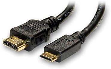 3 חבילות, HDMI זכר למיני HDMI זכר למצלמה וטאבלט, מהירות גבוהה עם אתרנט, 3 רגל, CNE457975