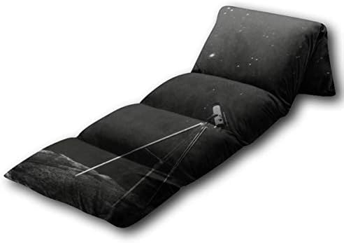 כרית רצפה לילדים עם חלליות מיטה קרוסיות בקרני מיטת רצפה קלילה ， מחצלת שינה ניידת למשחקי קריאת נסיעות