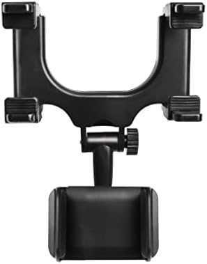 XWWDP Universal 360 רכב רוטב אחורי ראייה אחורי מראה מחזיק מעמד עריסה לעמידה עבור טלפון סלולרי אחורי