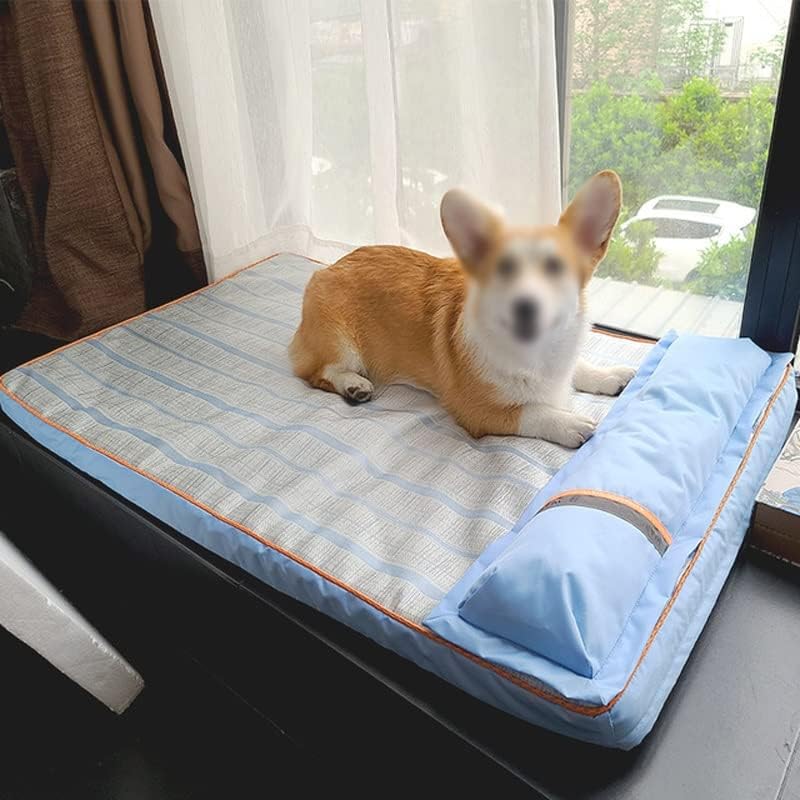 ידידותיות מיטת כלב קיץ מיטת כלב בית כלב כרית כיכר מלונה לכלבים גדולים מיטות בית חתולים מיטות מחצלת מיטות מיטות
