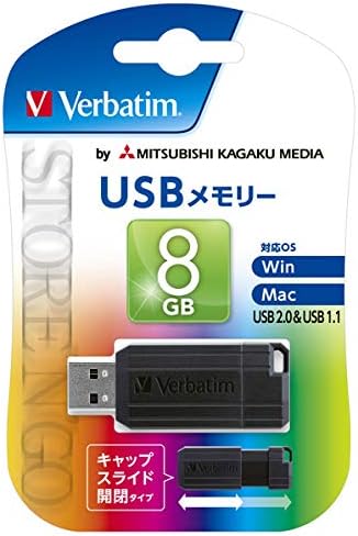 זיכרון USB מילולי 8GB הזזה USB 2.0 USBP8GVZ3