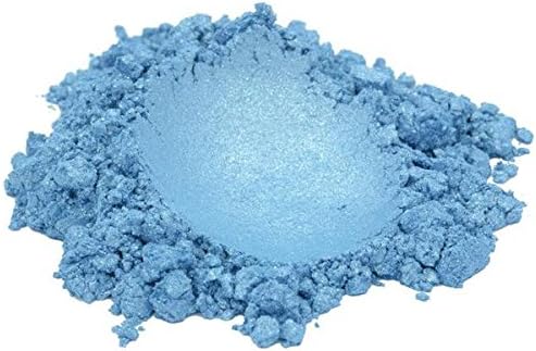 פרל כחול/שמיים כחול/ציאן נציץ יוקרתי אבקת פיגמנט אבקת פיגמנט קוסמטית אפקטים צלליות נצנצים לסבון נרות