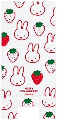 Gourmandise MF-382a Miffy Strawberry Acrylic Smart Stand, Defassion All-Over