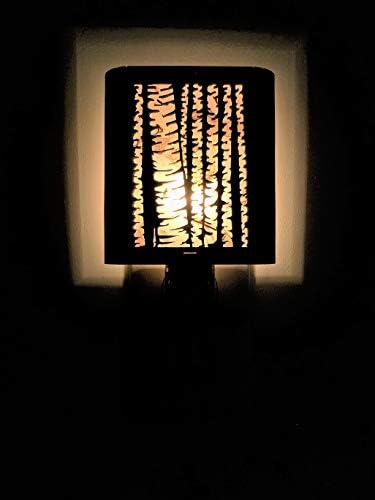 עצי ליבנה לילה אור, ורמונט מנורות לילה אור, עבודת יד, עץ, עצי ליבנה, אידיאלי עבור חדר שינה, מסדרון,