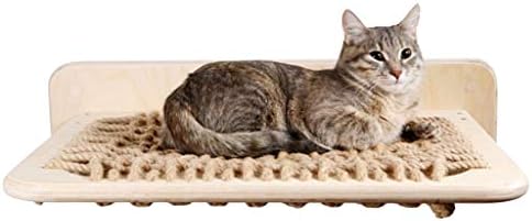 חתולי קיר מסגרת לנשימה חתולי טיפוס מסגרת חתולי המלטת פנימי עץ לוח חתולי ערסל קיר רכוב חוט ארוג חתולי