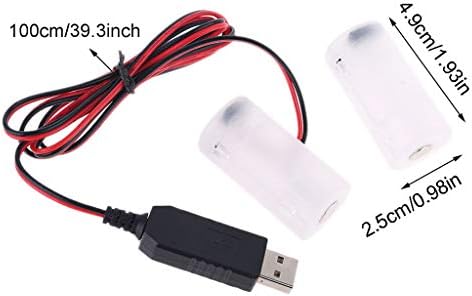 S-yuwen סוללה מחלקה ארהב מצחיקים מתאם אספקת חשמל USB החלף 1-4PCS 1.5V LR14 C סוללה מבטלת לשעונים מנורות צעצועים