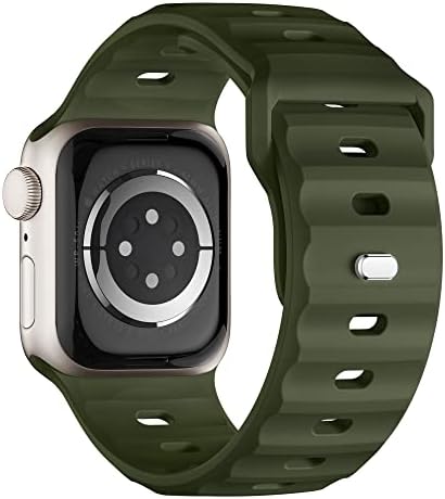 רצועת הספורט הכיסטית ביותר תואמת להקות Ultra Watch של Apple Watch 49 ממ 45 ממ 44 ממ 42 ממ לגברים,