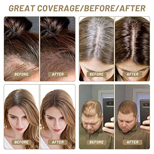 באופן מיידי קו שיער אבקת קו שיער צל אפור שיער כיסוי מגע עד שיער אבקת עבור דליל שיער לנשים שיער שורש