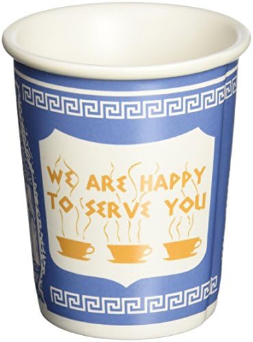 חברת חריגים. 0-אונקיה כוס קרמיקה & 34; אנו שמחים לשרת אותך& 34;