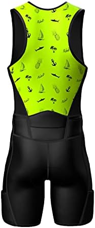 SPARX Mens Premium Triathlon חליפת טריאתלון טריאתלון טריאתלון חליפת מירוץ חליפת שחייה ריצת אופניים