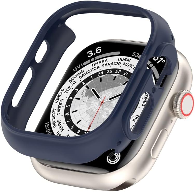 מארז MAALYA עבור Apple Watch Ultra Case 49 ממ מחשב קשה כיסוי מגן פגוש מסגר