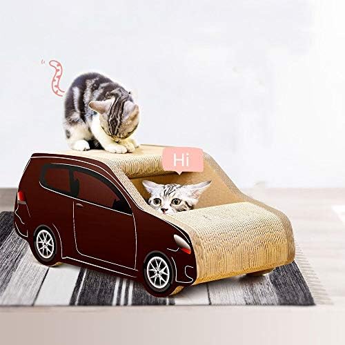 חיות מחמד מיטות רכב שטח גלי נייר חתול השריטה לוח חתול המלטת חתול טופר צעצוע כדי למנוע נייל עיוות לא לתפוס ריהוט