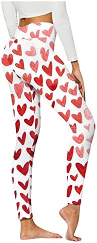 Oplxuo נשים חג האהבה חותלות לחותמות חותלות חותלות רזה ליוגה ריצה כושר מכנסי מתיחה מותניים גבוהים