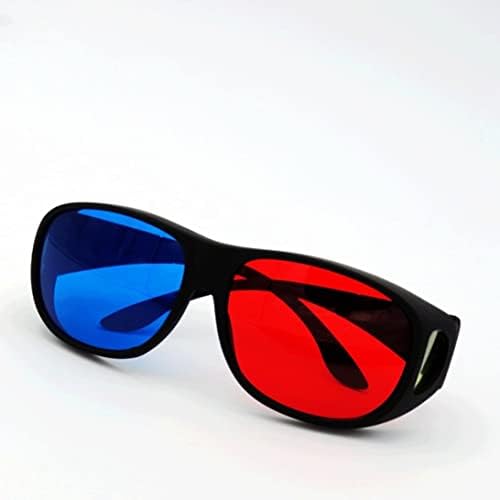 אייופליה אדום-כחול 3 משקפיים ציאן אנאגליף פשוט סגנון 3 משקפיים סטריאו סרט משחק-שדרוג נוסף סגנון