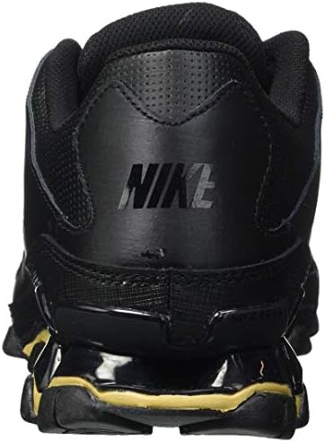 נייקי גברים של ריקס 8 נעלי רשת, שחור שחור שחור זהב שחור 020, 14