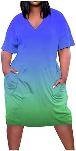 חולצות לנשים מודפס קצר שרוול צוות צוואר קלאסי חולצות קיץ כושר רופף לנשימה טרנדי מזדמן
