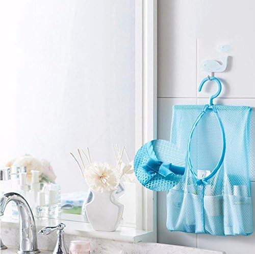 מיכל אחסון קופסאות קאבילוק עם מחזיק בר סבון מכסה למנשי נסיעה של מתקן מקלחת סתיו סתיו כחול קח אמבטיה