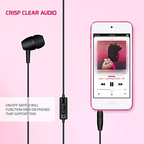Pro Mono Earbud תואם ללא ידיים עם Samsung Galaxy A23 שלך עם מיקרופון מובנה ושמע בטוחים וברורים!