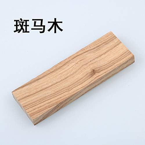 18 חלקים ריקים מעץ לחומר תיקון ידית סכין עשה זאת בעצמך חומר מלאכת יד מעץ 120 על 40 על 10 ממ