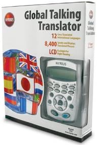 ניריוס סגן 12 12 שפה גלובל דיגיטלי מדבר מתרגם חוץ בגודל כיס אלקטרוני מדבר מילון