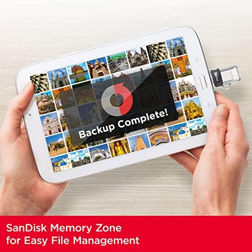 Sandisk 256GB Ultra Dual Drive M3.0 למכשירי אנדרואיד ומחשבים - MICROUSB, USB 3.0 - SDDD3-256G -GAM4