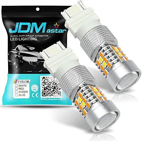 Jdm astar בהיר במיוחד PX שבבים לבן/צהוב 3157 3155 3457 4157 נורות LED מתחלפות עבור נורות איתות סיבוב