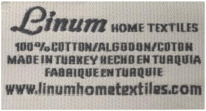 Linum Home טקסטיל טוויסט רך פרימיום אותנטי רך כותנה טורקית אוסף מלונות יוקרה מגבת רחצה, סט של 2, לבן