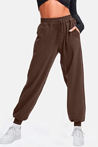 מכנסי טרנינג עם סתיו מרופדים מכנסי סתיו מרופדים מכנסיים עם מותניים מזדמנים מכנסיים מכנסיים לאונג 'ספורטיביים