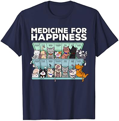 שלי רפואה לאושר נקרא חתולים כל יום חתלתול חתול חולצה