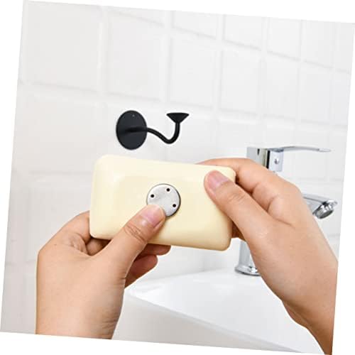 4 יחידות אמבטיה יסודות קיר רכוב סבון מיכל ביתי סבון מתלה עצמי ניקוז סבון מחזיק סבון צלחת כובע סבון ניקוז