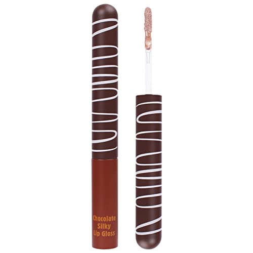 טבעי פיגמנטים עבור גלוס שוקולד שפתיים זיגוג לחות לחות שנמשך לחות ללא דביק עירום מים אור איפור אפקט נשי