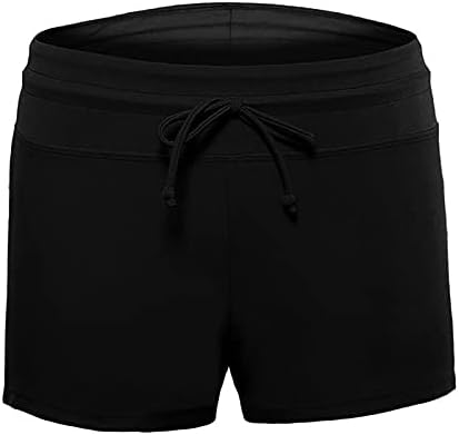 תחתוני ביקיני מותניים גבוהים לנשים בגד ים תחתונים בקרת בטן שחייה מכנסיים קצרים בנים.