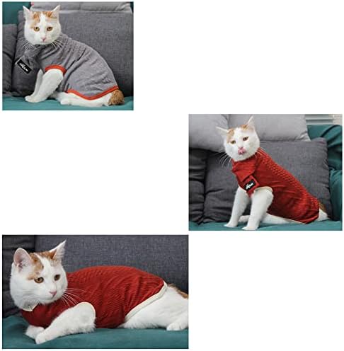 סוודרים של כלב Nacoco עם סוודר חתול מחמד סרוג סרוג סווטשירט סווטשירט כלב כלב בגדי חורף חתלתול סוודר בול