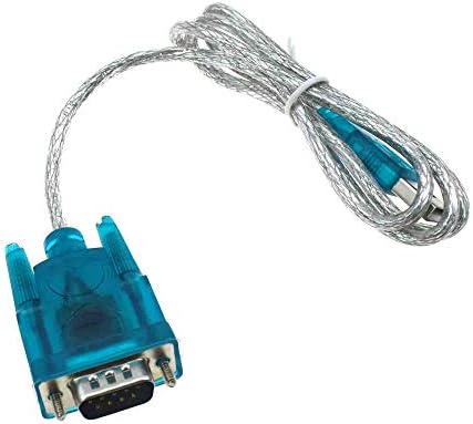 USB עד RS232 יציאה טורית 9 PIN DB9 CABLE COM COM CONTRECTOR CONTERCER CONTERCER