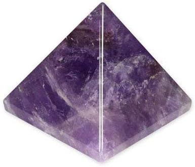 גאגי ריפוי קריסטל אמטיסט פירמידה מטאפיזית רוחנית רוחנית אבן פסלון-