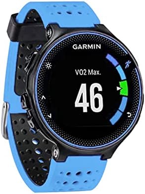 להקת שעון Nibyq Silicone החלפת שעון שעון עבור Garmin Forerunner 235 220 230 620 630 735XT צמיד חיצוני