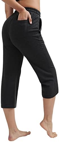 מכנסי יוגה לנשים של היתוגה מכנסי יוגה מגוונים עם כיסים לנשים מופרזים מכנסי יוגה מכנסי אימון מכנסיים