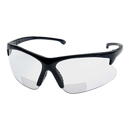 Kleenguard V60 30-06 משקפי שמש בטיחותיים של קוראים, קוראים ברורים עם +1.0 דיופטר, מסגרת שחורה,
