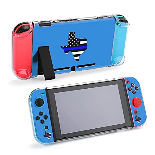 טקסס כחול דגל דק דגל מגן על כיסוי תואם למתג Nintendo