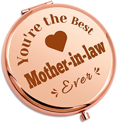 אמא בחוק מתנה עבור אמא של יום הערכה קומפקטי איפור מראה מהבת בחוק יום הולדת מתנת רעיון אמא מתנות תודה