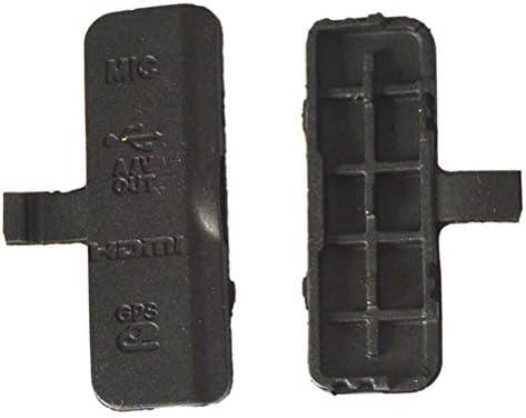 Shenligod כיסוי דלת צדדי USB - מגן הצד של היציאה החלף עבור Nikon D3100 החלפת מכסה מגן סט ערכת אביזר מצלמה דיגיטלית