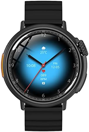 Aliwisdom שעון חכם לגברים נשים, 1.6 Amoled HD מסך עגול Smartwatch Smartwatch Tracker Tracker Sport