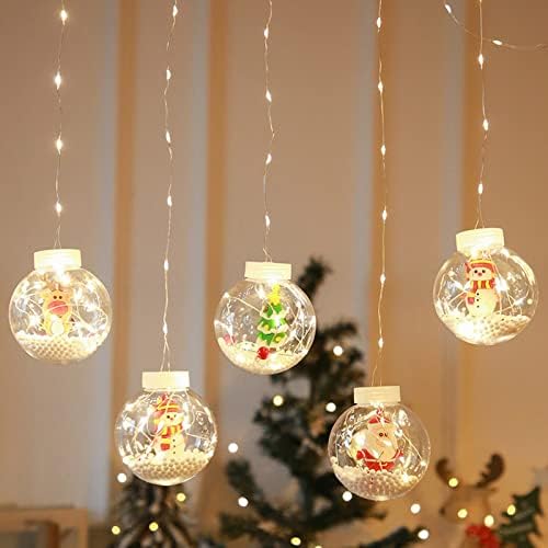 קישוטי פסחא קרמיקה LED שלג עץ חג המולד עץ חג המולד חג המולד מאחל מנורה חוט חוט מנורה מנורה מנורה מנורת על כל השמיים