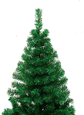 Dulplay 5 מטרים עץ חג מולד מלאכותי, עצים מעוטרים לא מוארים אשוחית פרימיום רגליים מתכתיות מוצקות, עץ אורן חג המולד-ירוק
