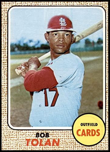 1968 Topps 84 Bobby Tolan St. Louis Cardinals Dean's Cards 5 - Ex Cardinals