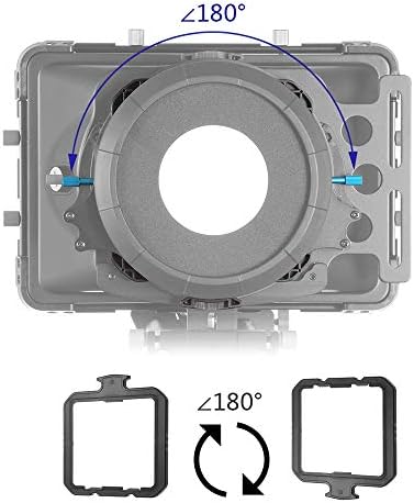 FOTGA DP3000 M2 15 ממ RAILL 4x4 עדשת קופסה מט שישי שמש עם סופגניות ומגשי פילטר עבור DSLR מצלמה נטולת מראה