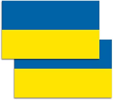 דגל אוקראינה דגל אוקראינה 3x5 אינץ