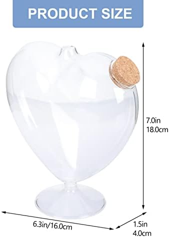 צנצנות זכוכית קטנות בצורת מיליסטן עם מכסה מכסה אוריגמי כוכב בקבוק כוכב זכוכית לטובת צנצנות מאחלות