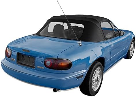Sierra Auto Tops החלפת עליון רך להמרה עם חלון פלסטיק כבד של מד כבד, מתאים לדגמי Mazda Miata MX5 1990-2005,