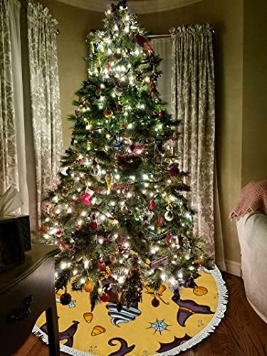 חצאית עץ חג המולד של ואנטסו ליל כל הקדושים דלעת חתול סתי